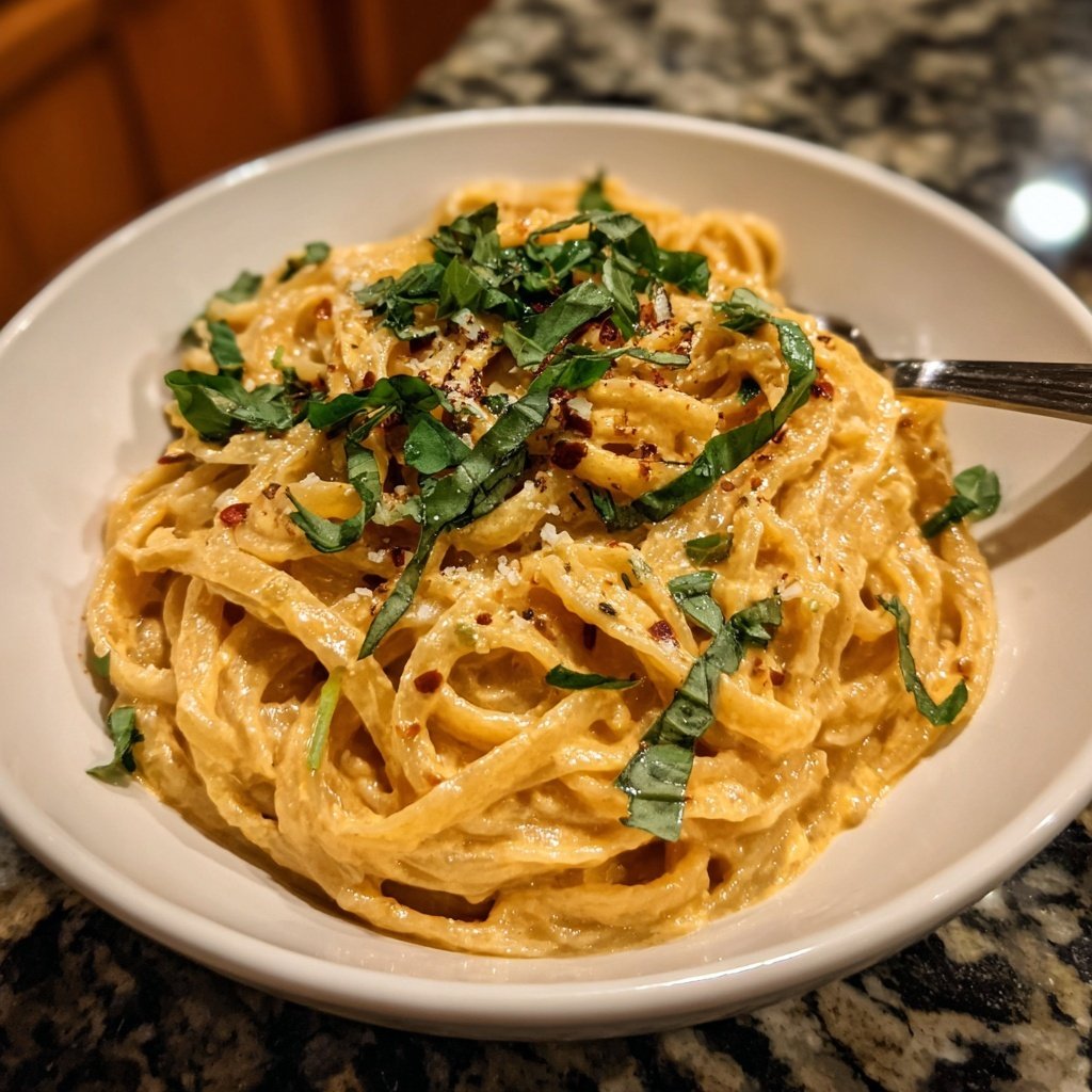 Pasta Alla Vodka Creamy Sauce