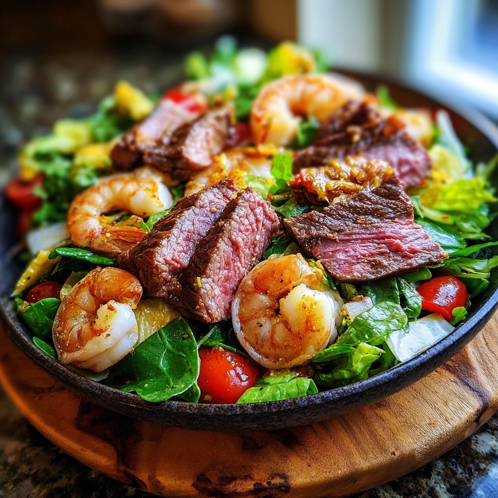 Surf and Turf Salad Twist