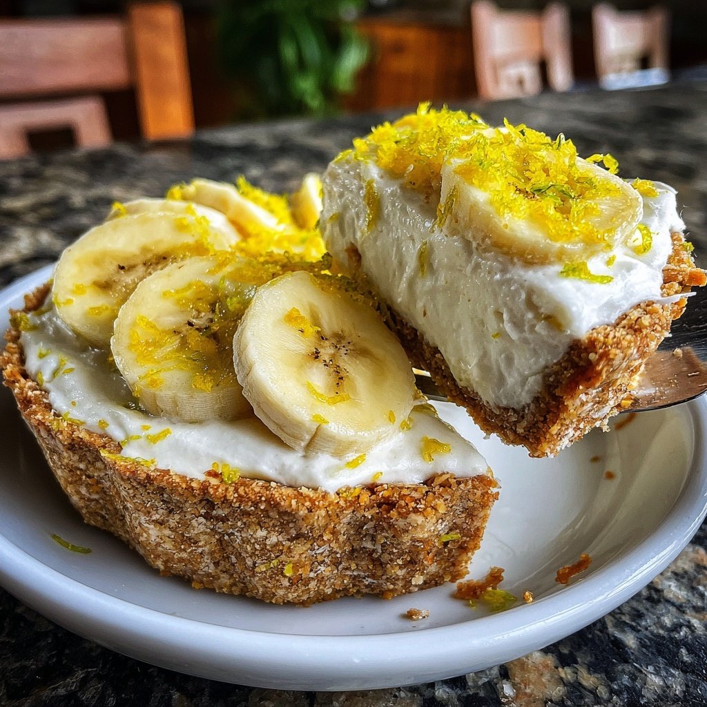 Banana Lime Tart Delight