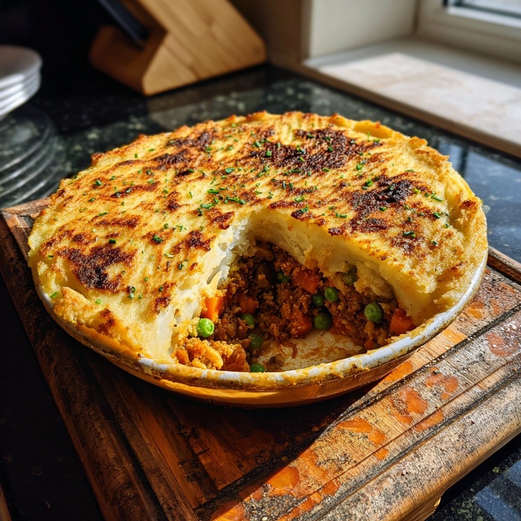 Savory Quinoa-Stuffed Shepherd's Pie
