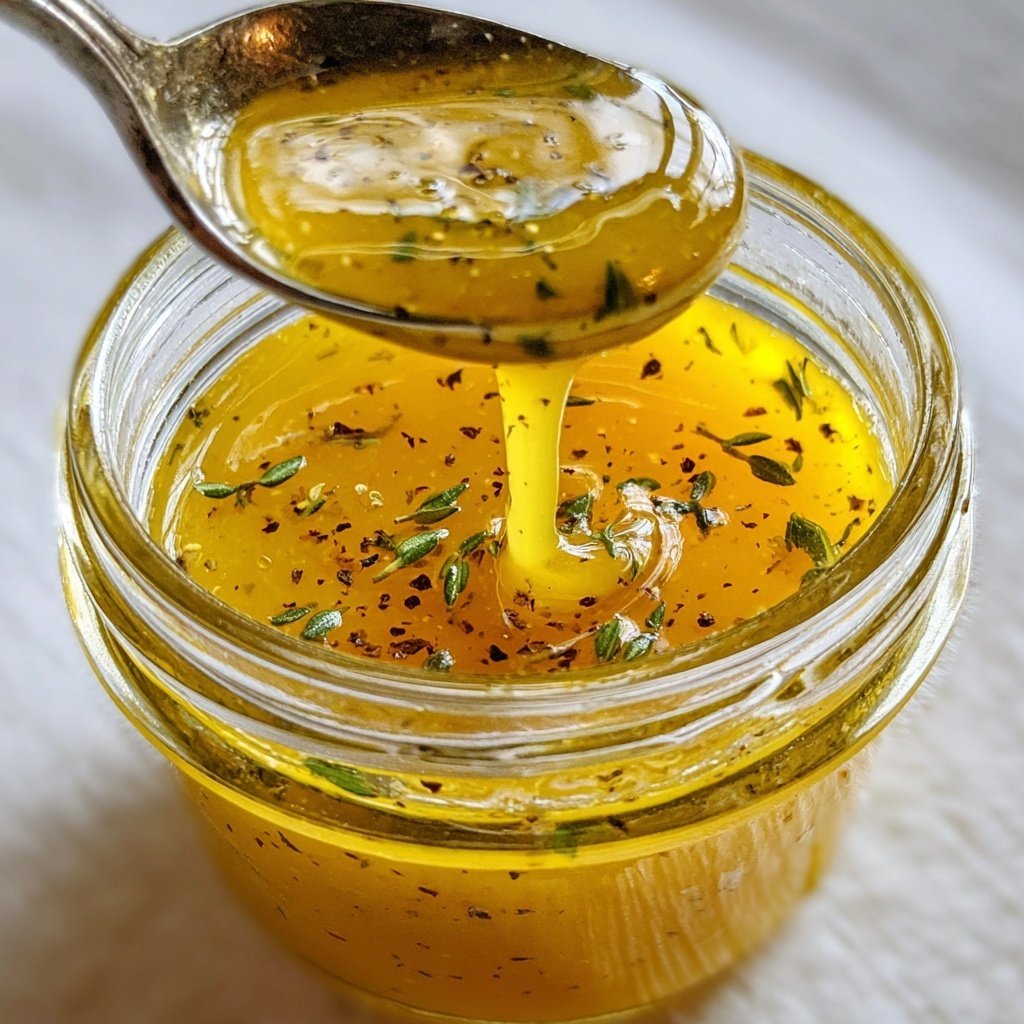 Meyer Lemon Honey Thyme Vinaigrette