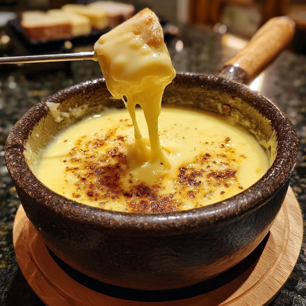 Classic Swiss Cheese Fondue Magic