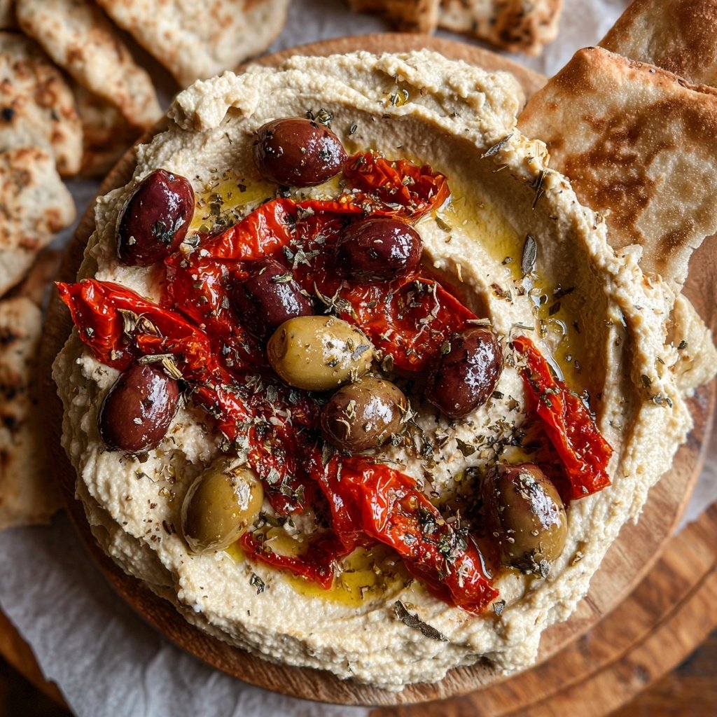 Mediterranean Hummus Platter