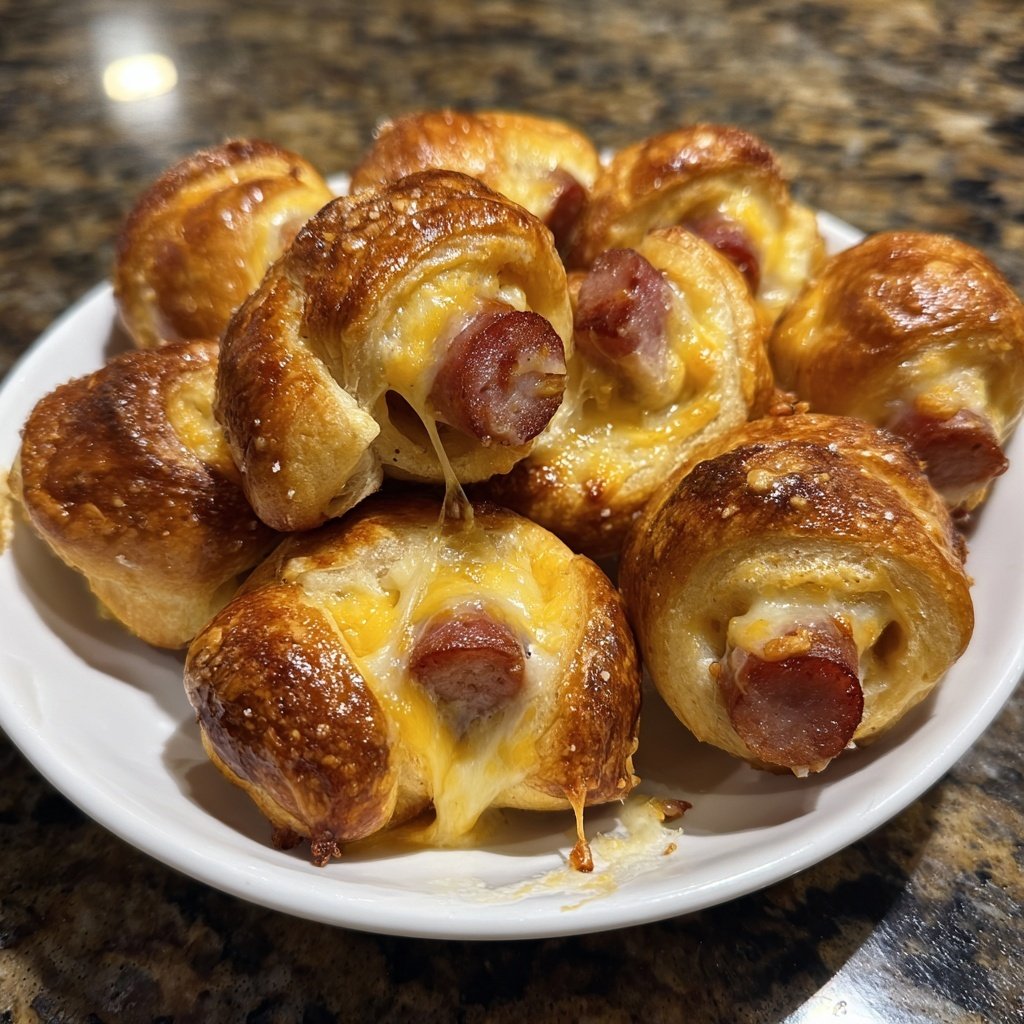Pretzel Pigs In A Blanket