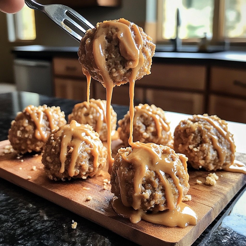 Peanut Butter Meatballs Recipe