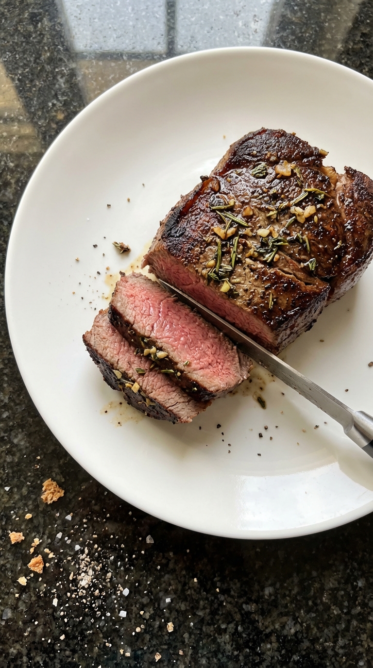 Garlic Herb Filet Mignon