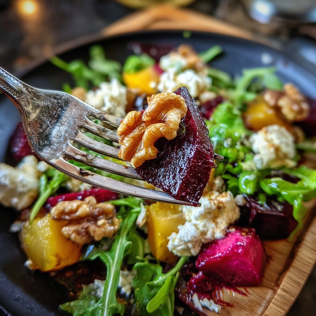 Roasted Beet High-Protein Salad