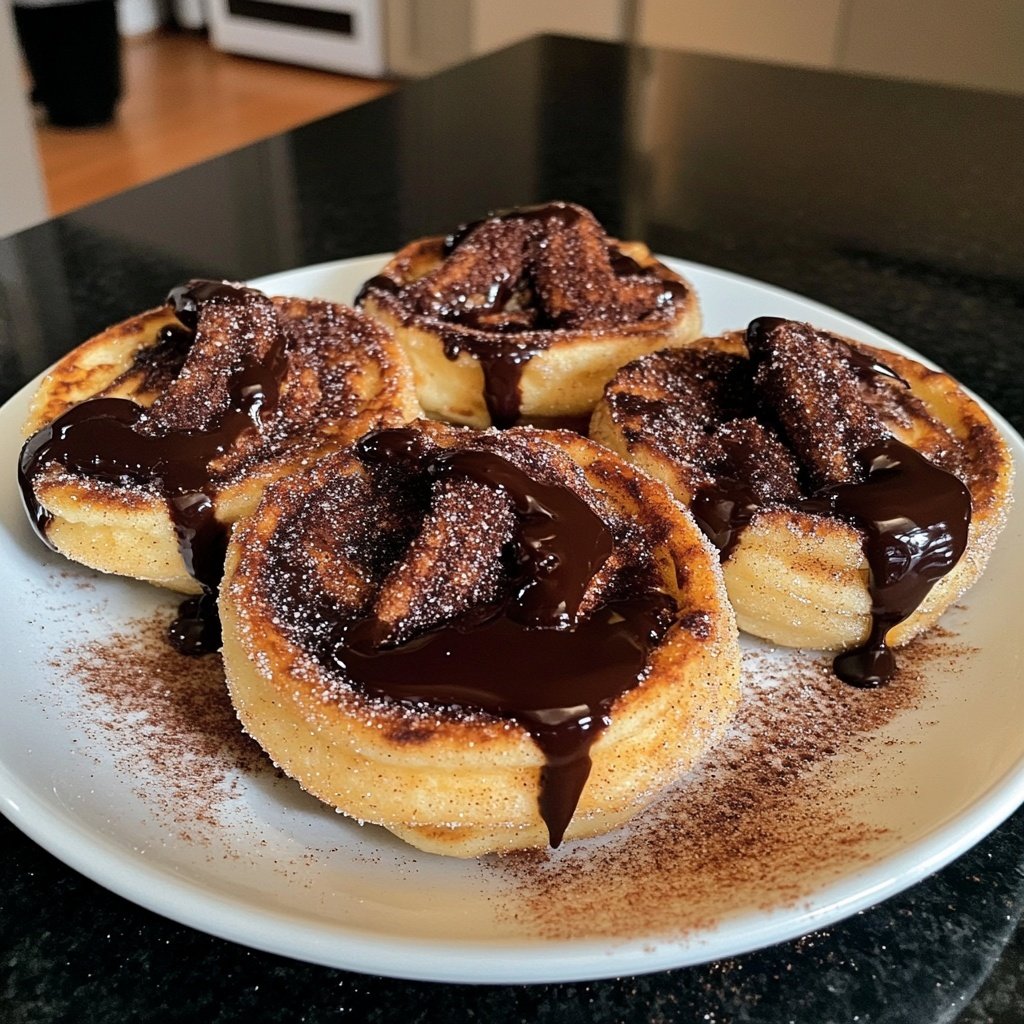 Irresistible Spanish Churro Pancakes