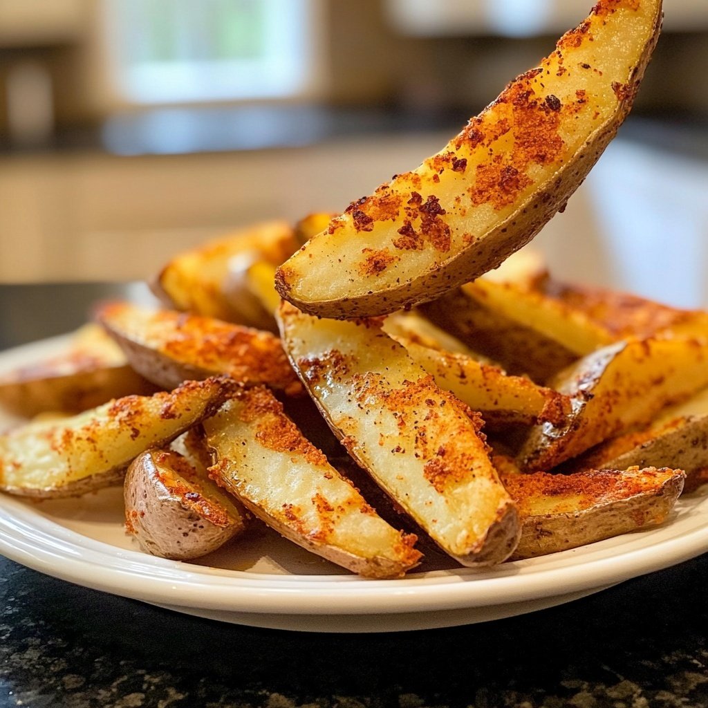 Baked Potato Wedges Smoked Paprika