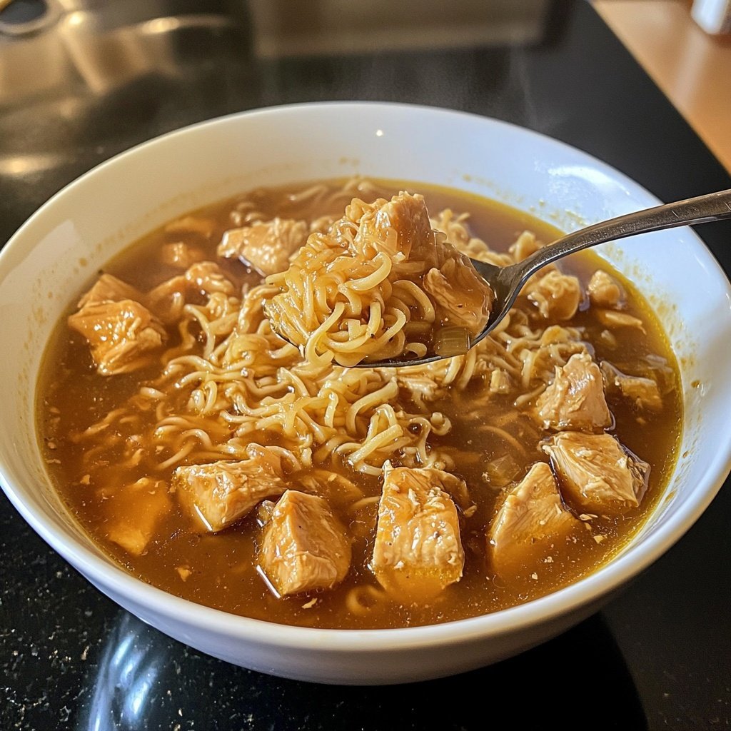 Chinese Chicken Noodle Soup