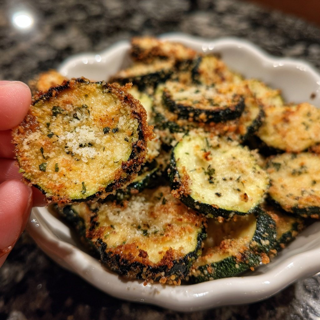 Air Fryer Zucchini Chips
