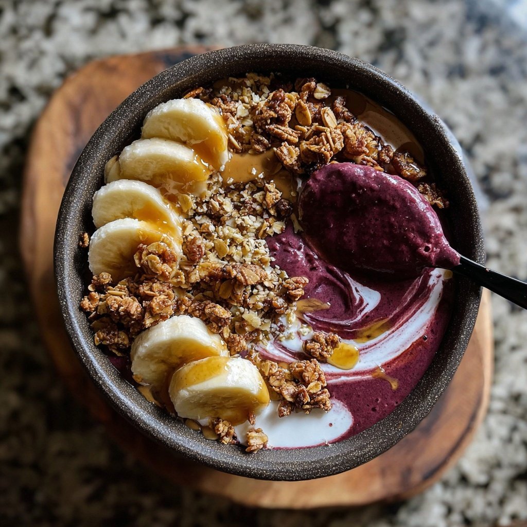 Peanut Butter Acai Bowl