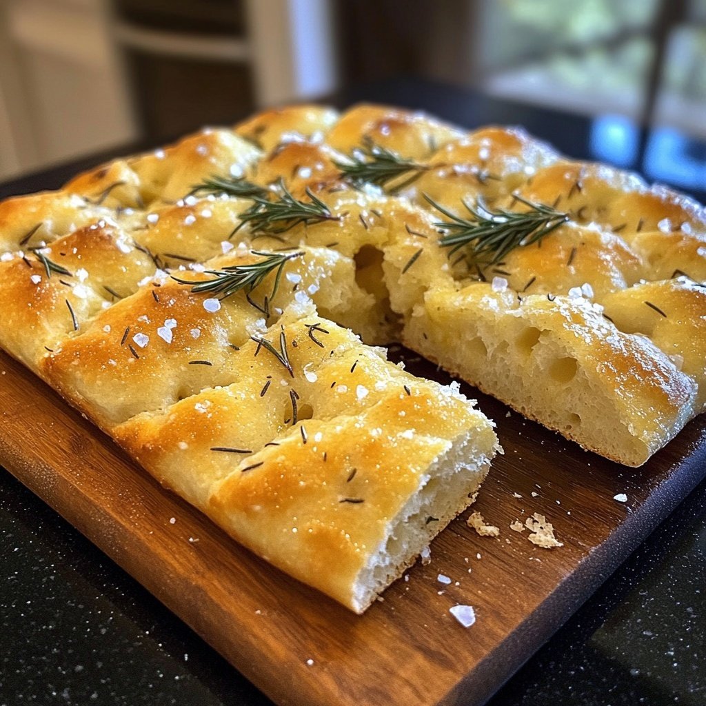 Focaccia Rosemary Bread