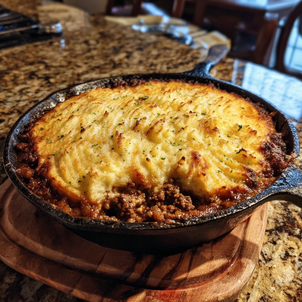 Rustic Beef Shepherd's Pie